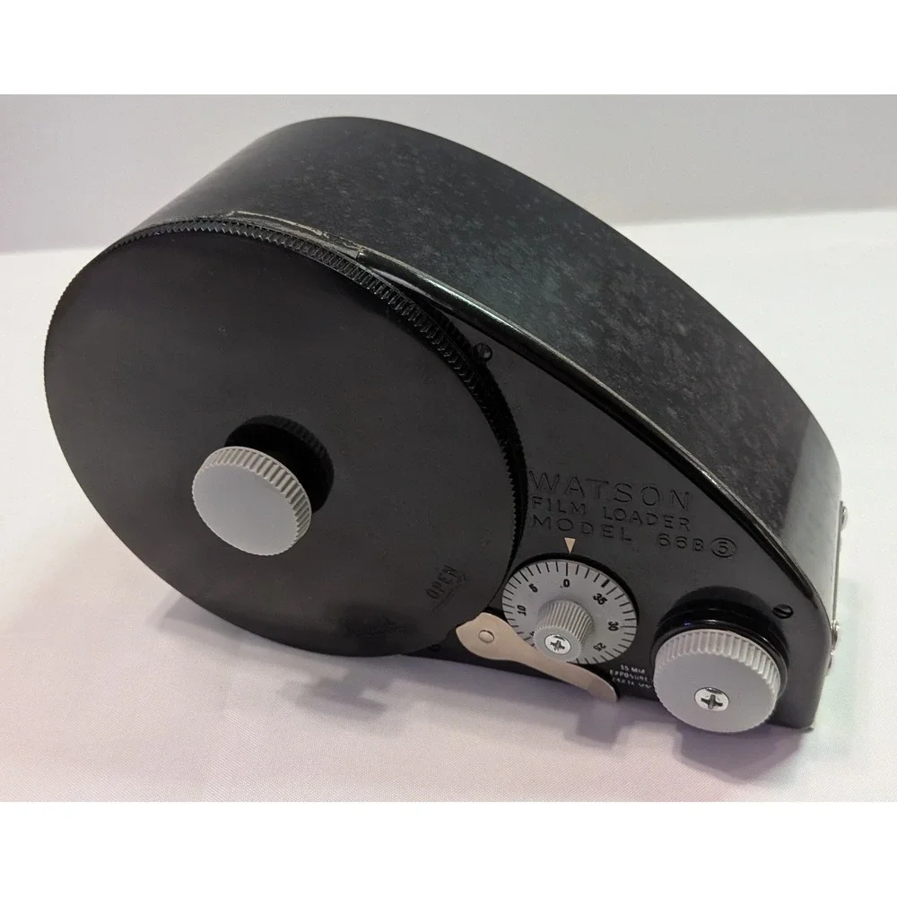 Watson 66B 35mm Daylight Bulk Film Loader Black Good Vintage Photography Gear